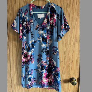 Charles Henry XS Floral Dress with ties